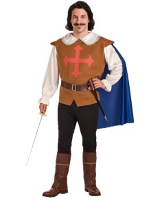Déguisement de Mousquetaire Taille L - de haute qualité, idéal pour le carnaval, les fêtes à thème et les événements spéciaux